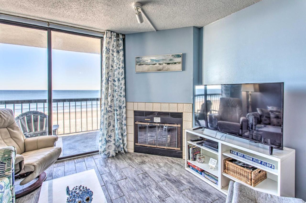 Luxury Myrtle Beach Condo Oceanfront With Hot Tub! Exterior foto