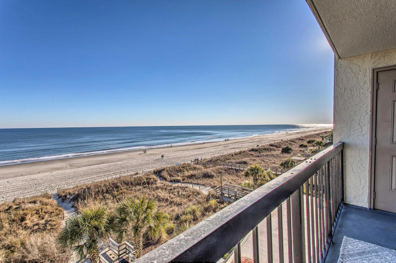 Luxury Myrtle Beach Condo Oceanfront With Hot Tub! Exterior foto