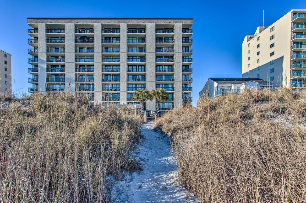 Luxury Myrtle Beach Condo Oceanfront With Hot Tub! Exterior foto