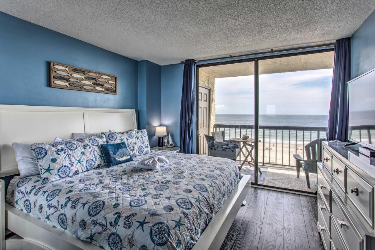Luxury Myrtle Beach Condo Oceanfront With Hot Tub! Exterior foto
