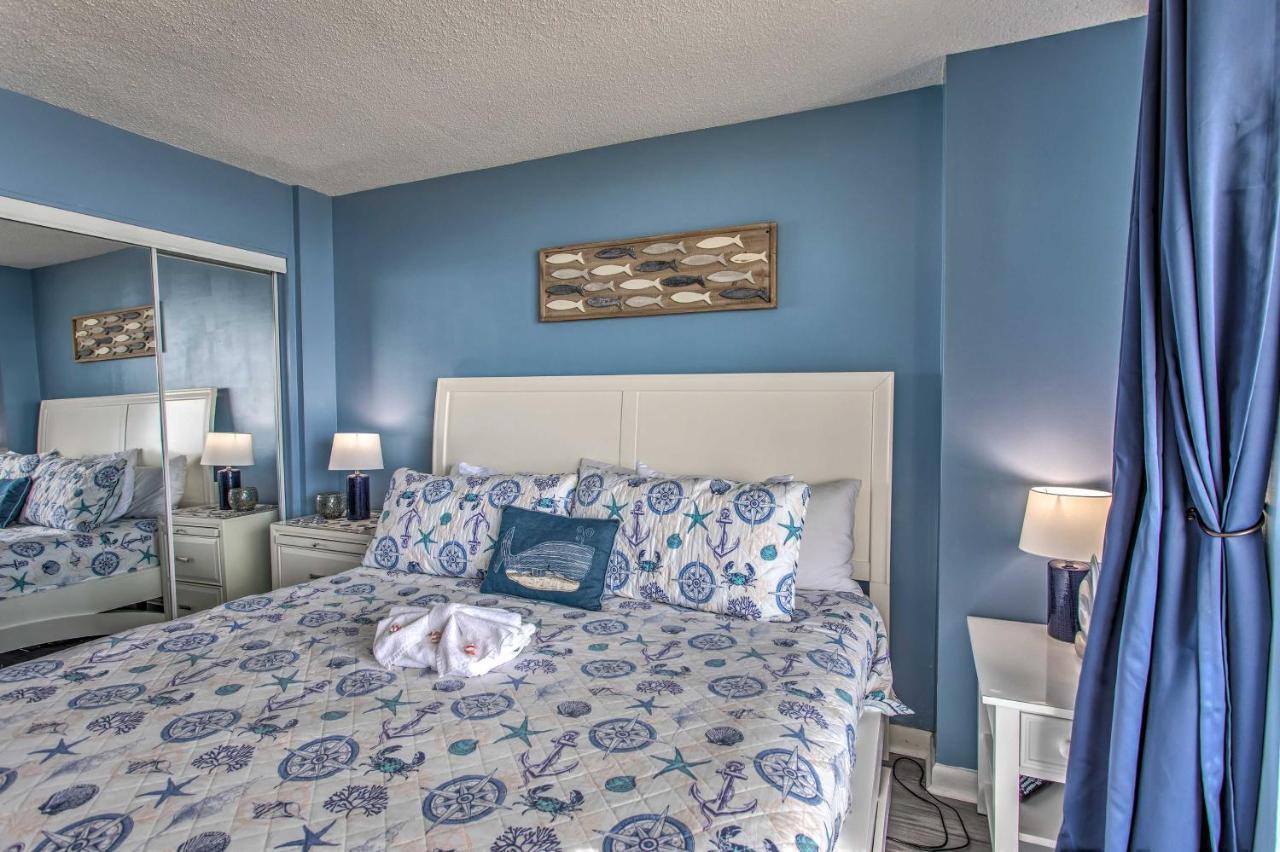 Luxury Myrtle Beach Condo Oceanfront With Hot Tub! Exterior foto